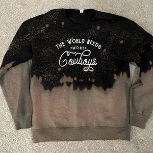 “World Needs More Cowboys” Sweatshirt